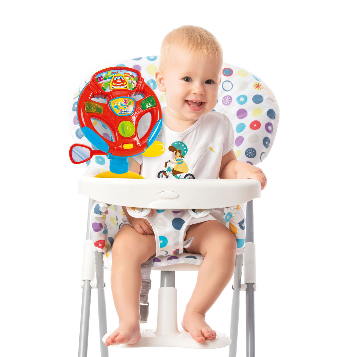 Clementoni playing steering wheel