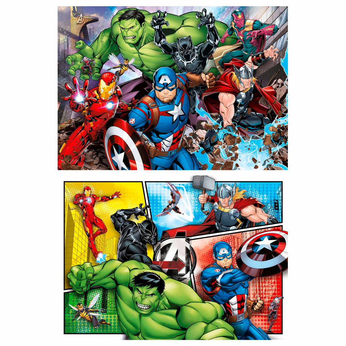 Clementoni Puzzle the Avengers, 2x60st.