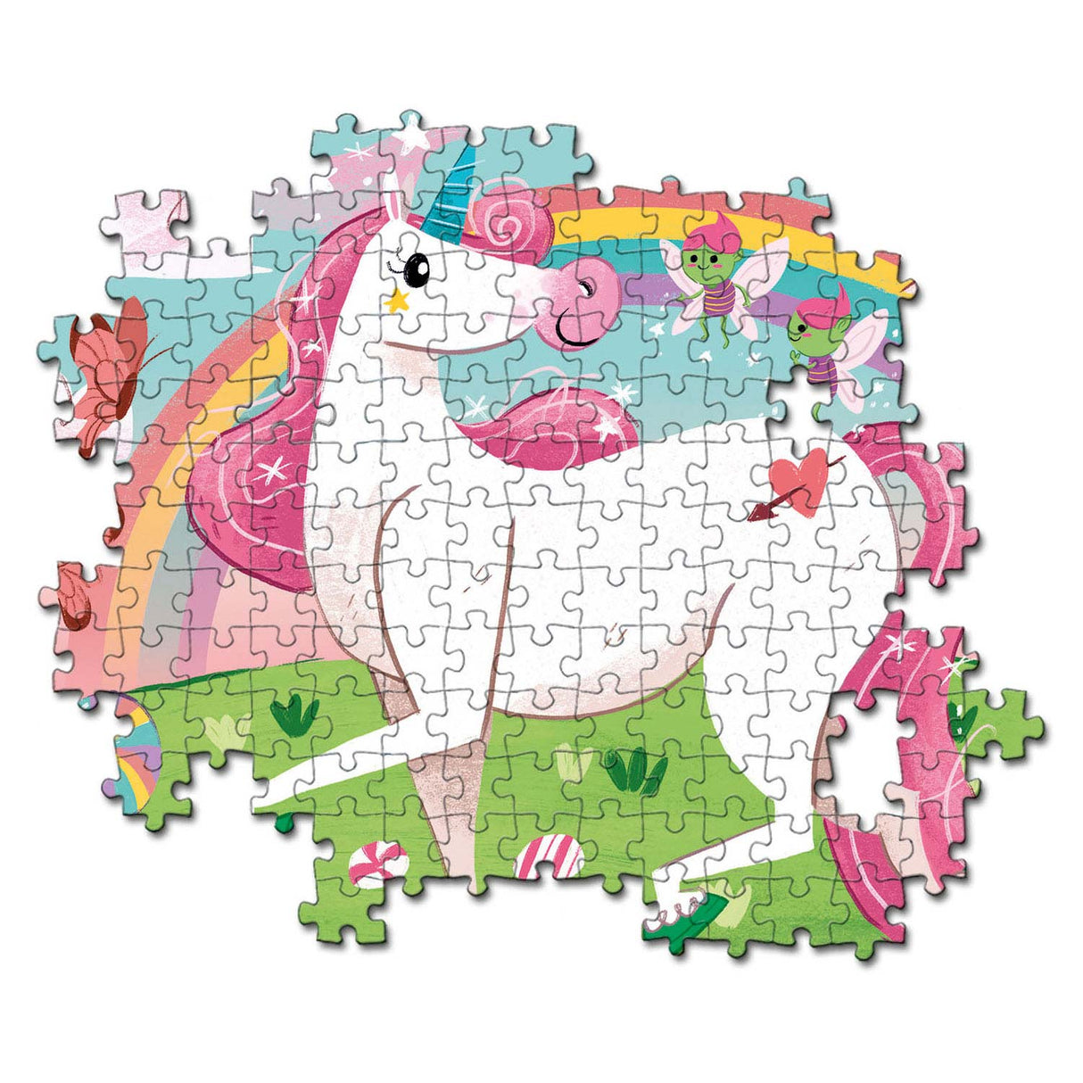 Clementoni Unicorn Puzzle, 104 pcs.