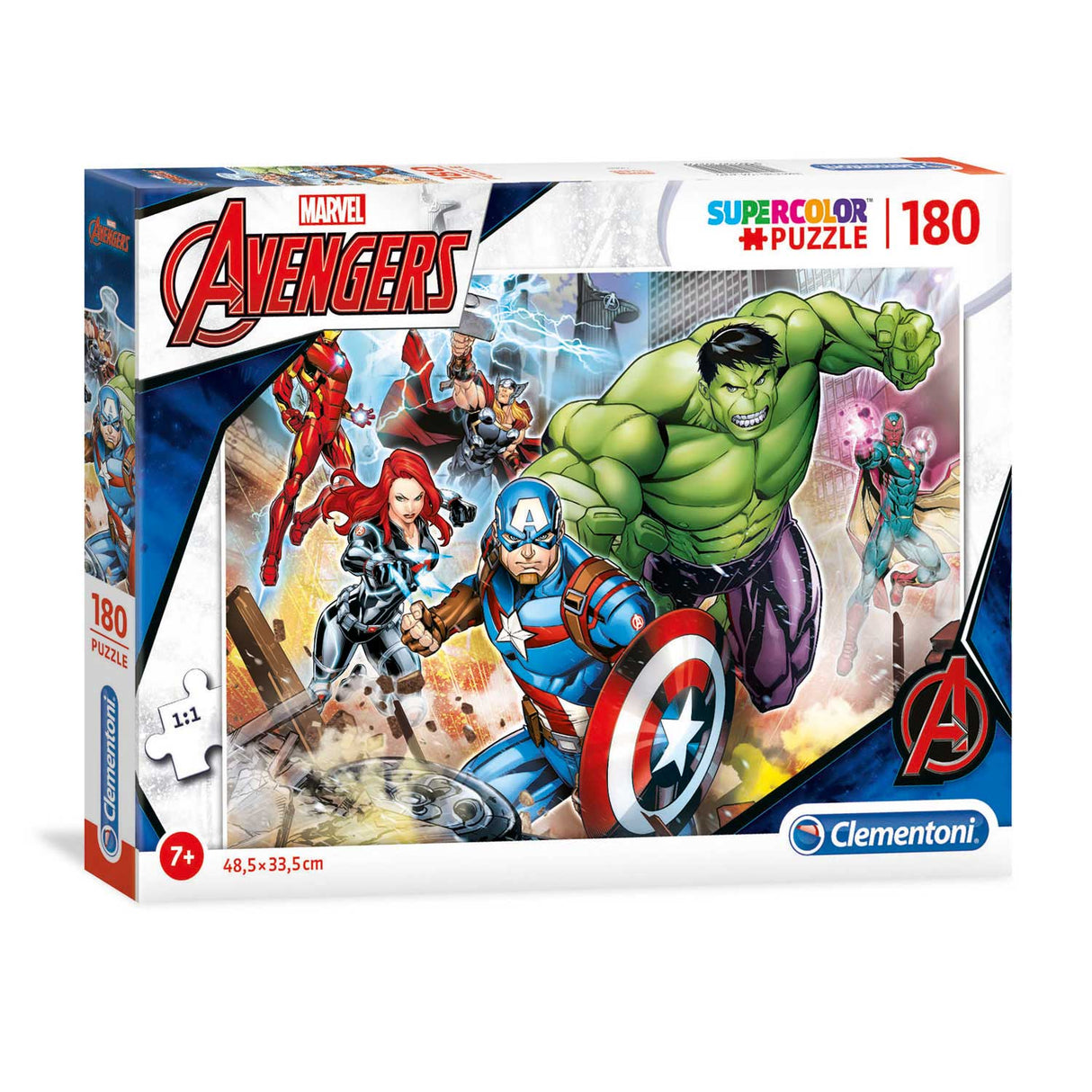 Clementoni Puzzle The Avengers, 180e.