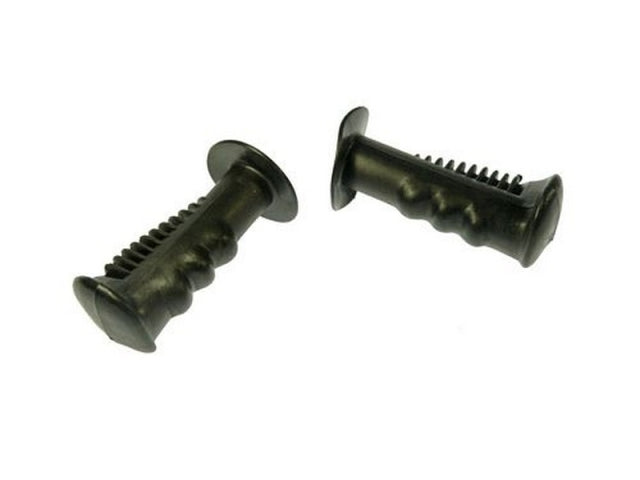 Baltos etiketės sparnų rankenos rinkinys 110mm juodas