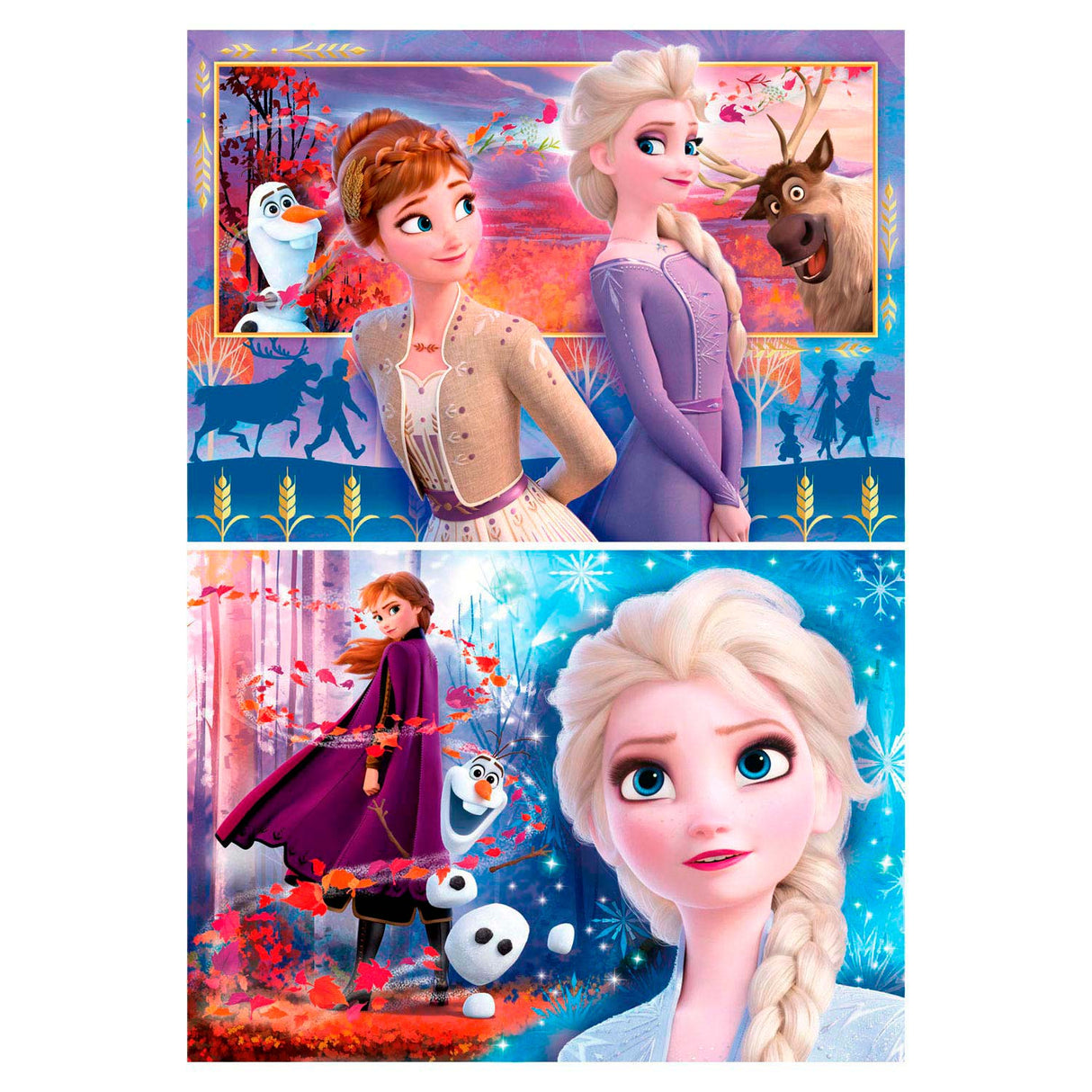 Clementoni Puzzle Disney Frozen 2, 2x60st.