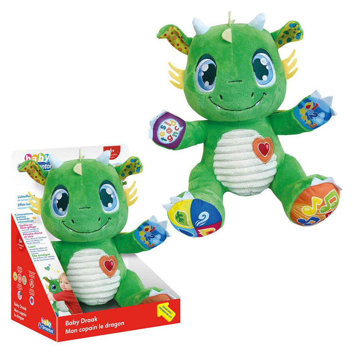 Clementoni Baby Interactive smok