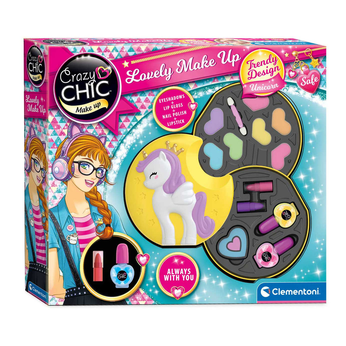 Clementoni Crazy Chic Unicorn Make -up Set
