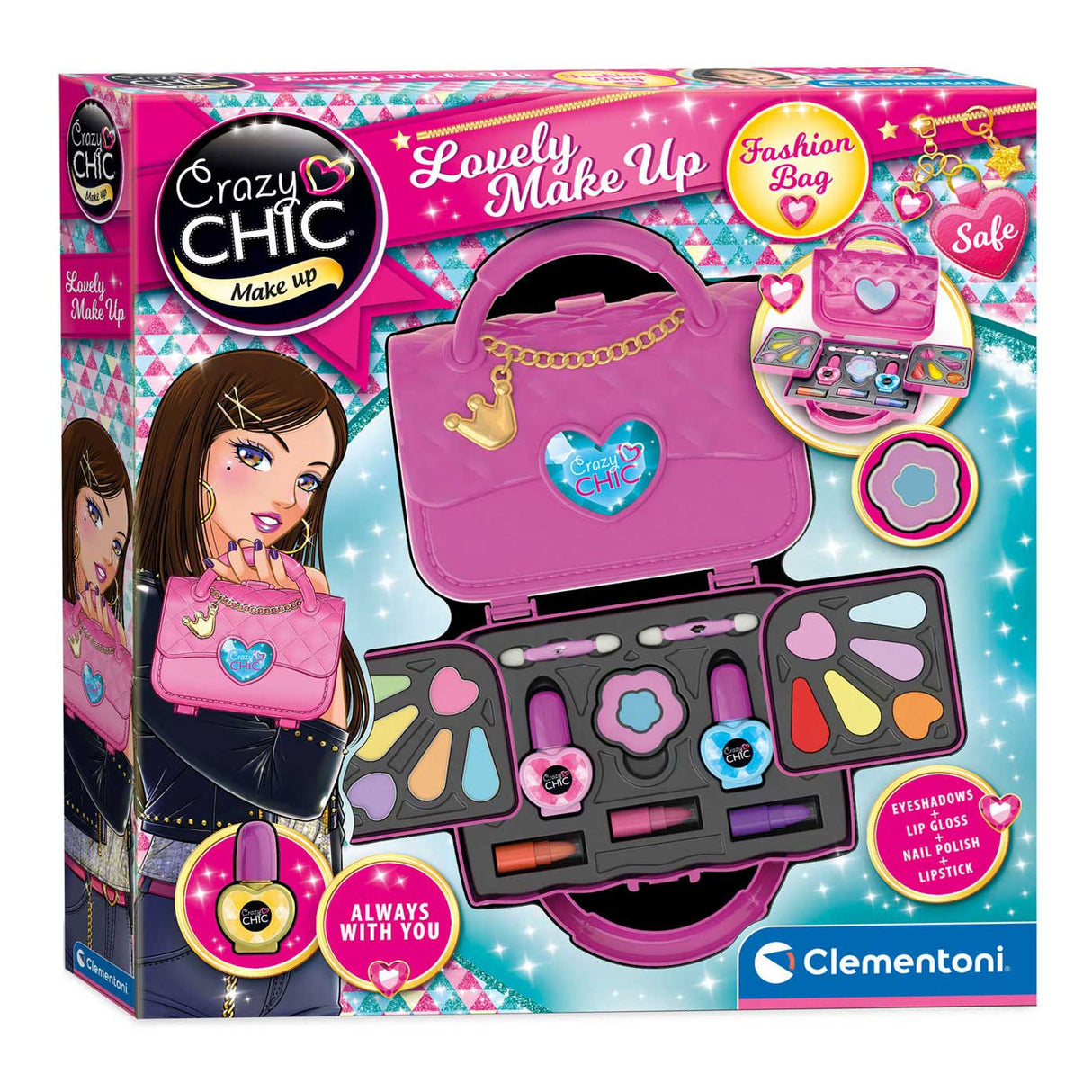 Clementoni Crazy Chic Make-up-Tasche