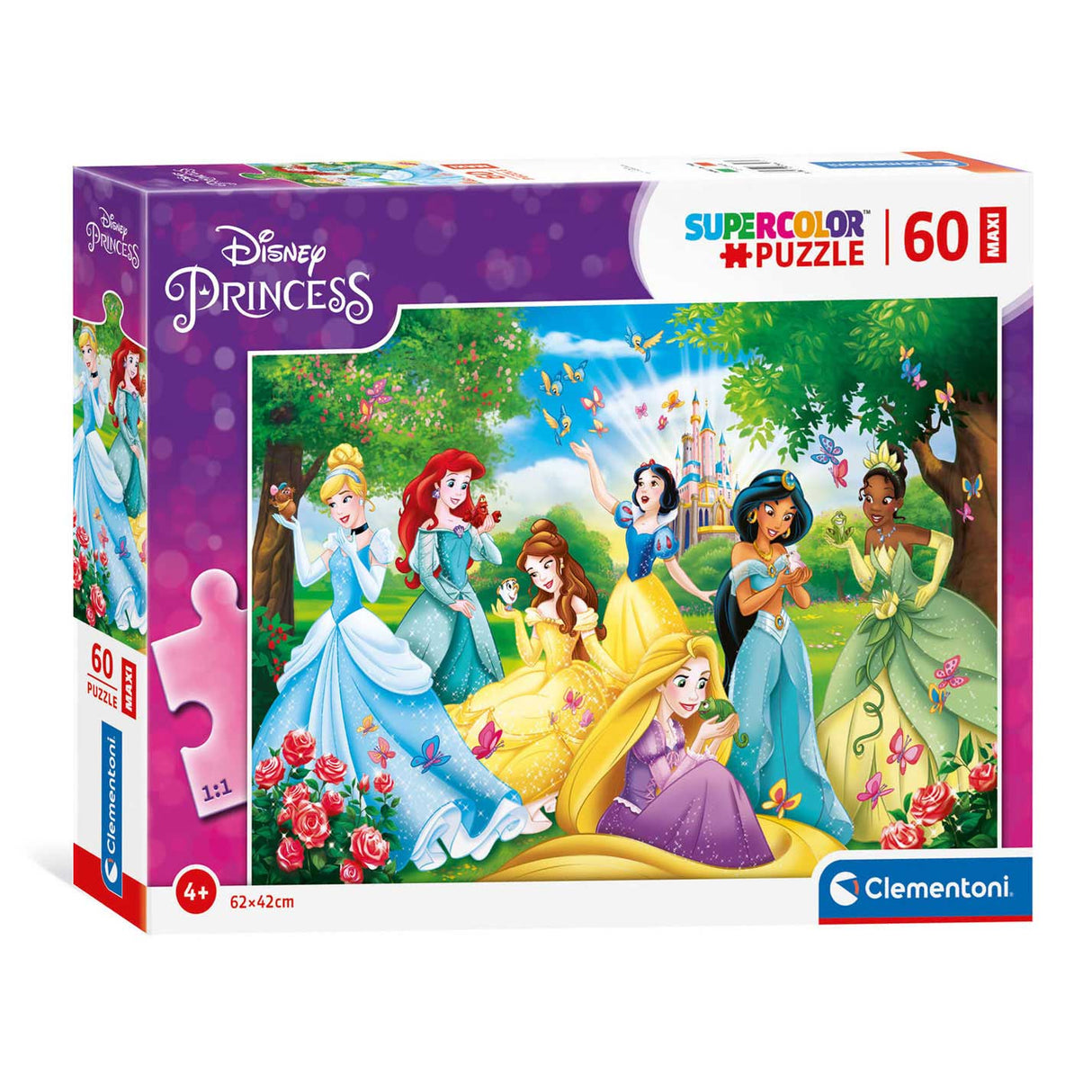 Clementoni Maxi Puzzle Disney Princess, 60st.
