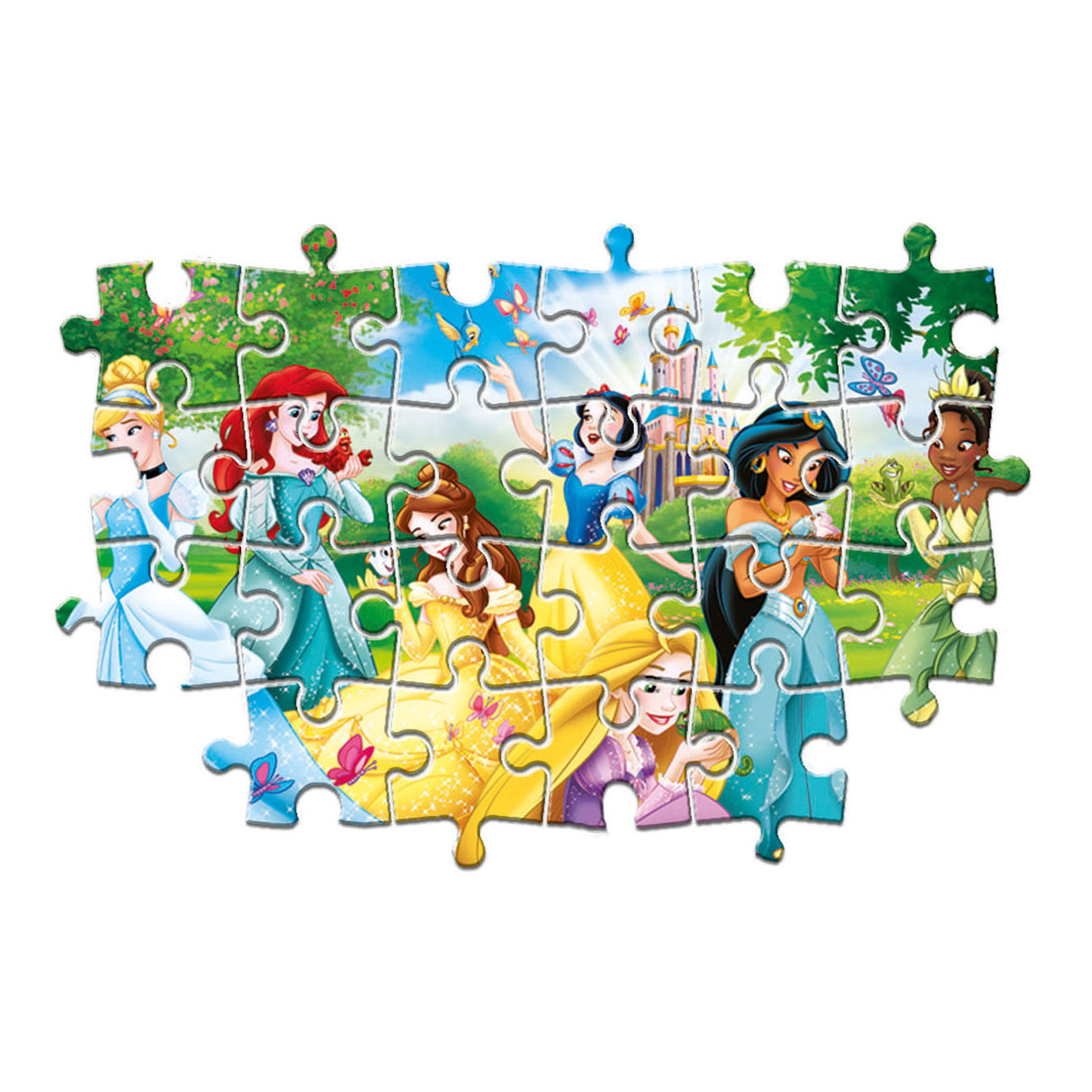 Cleemononi Maxi Puzzle Disney Prinzessin, 60st.