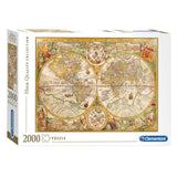 Clementoni Puzzle Antique World Map, 2000.