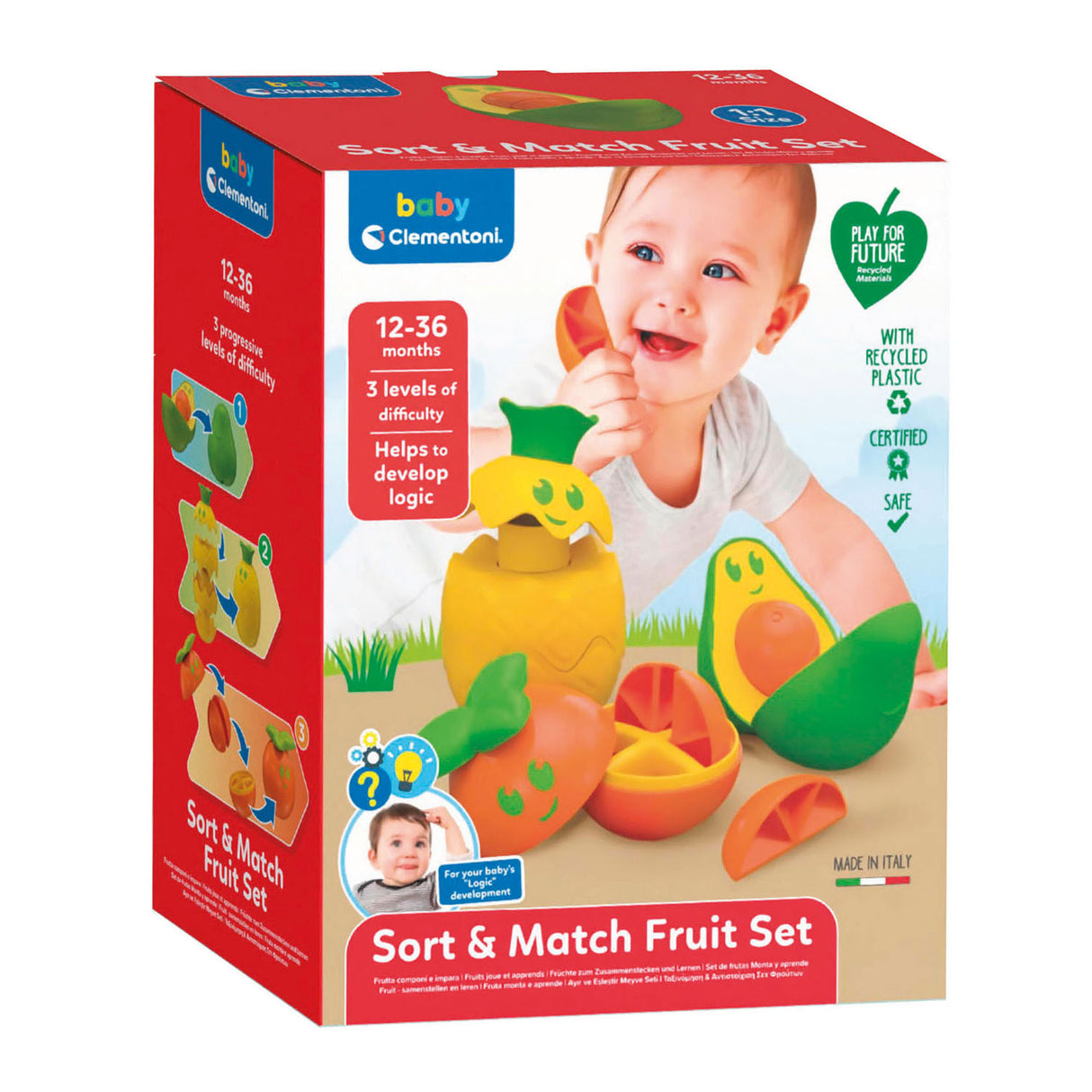 Set di frutta logica per bambini Clementoni
