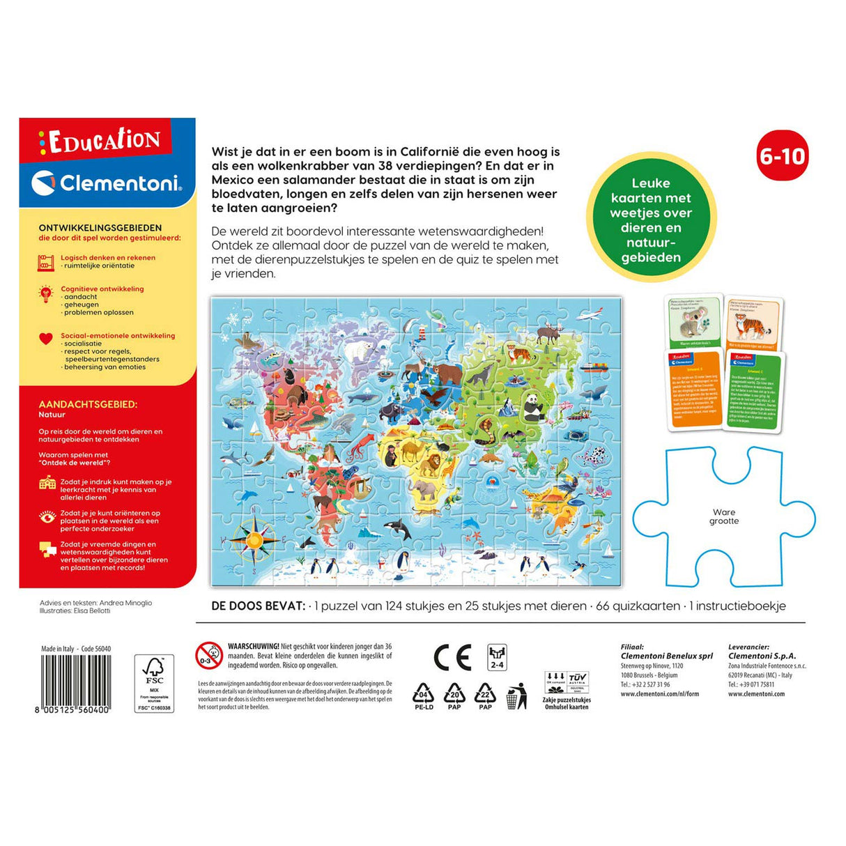 Clementoni Education objavte svet