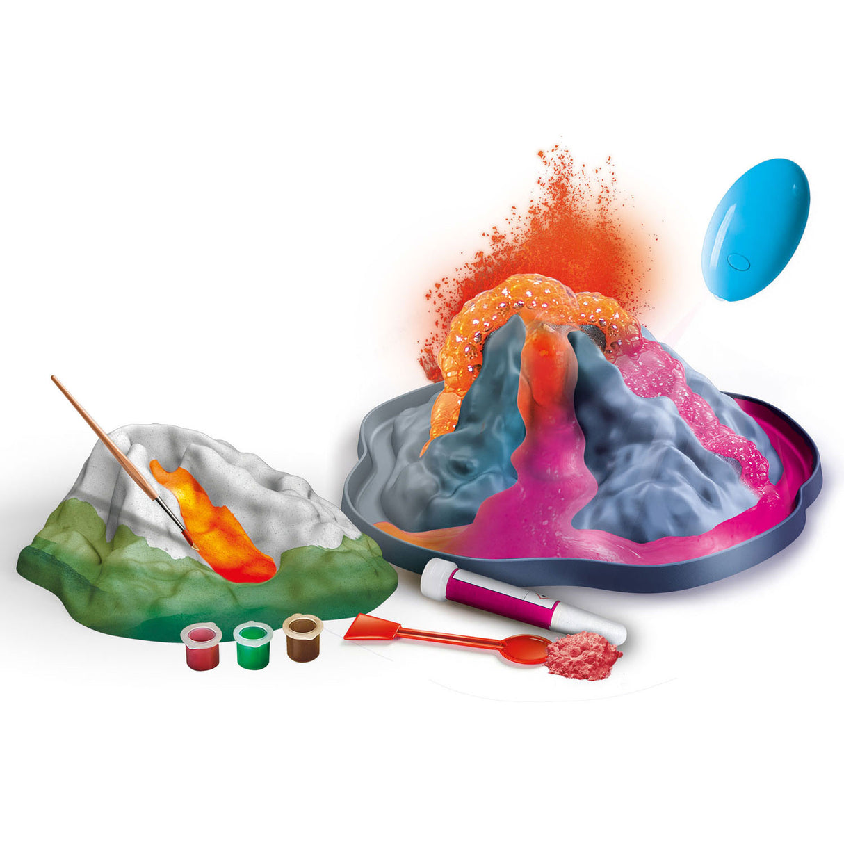 Clementoni Science Game Glow in the Dark Volcano