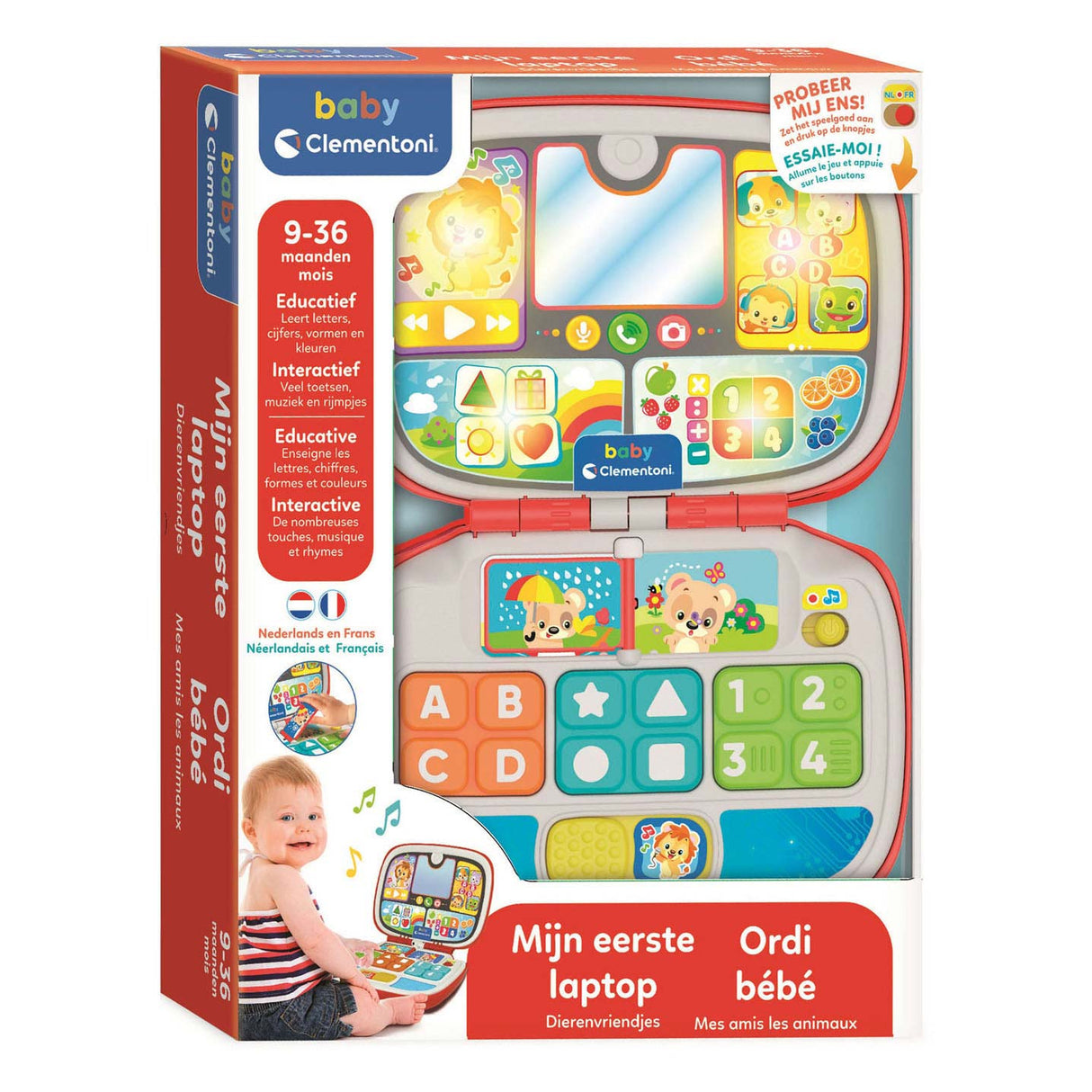 Clementoni Baby notebook