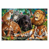 Clementoni puzzle vadmacskák, 500 db.