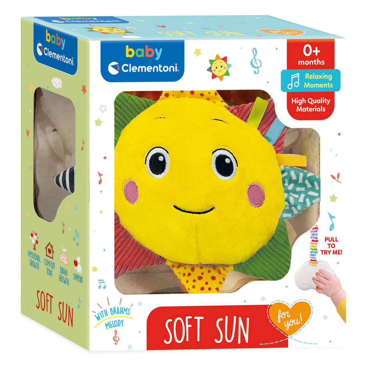 Clemenstoni Baby Soft Musek Box Sonn