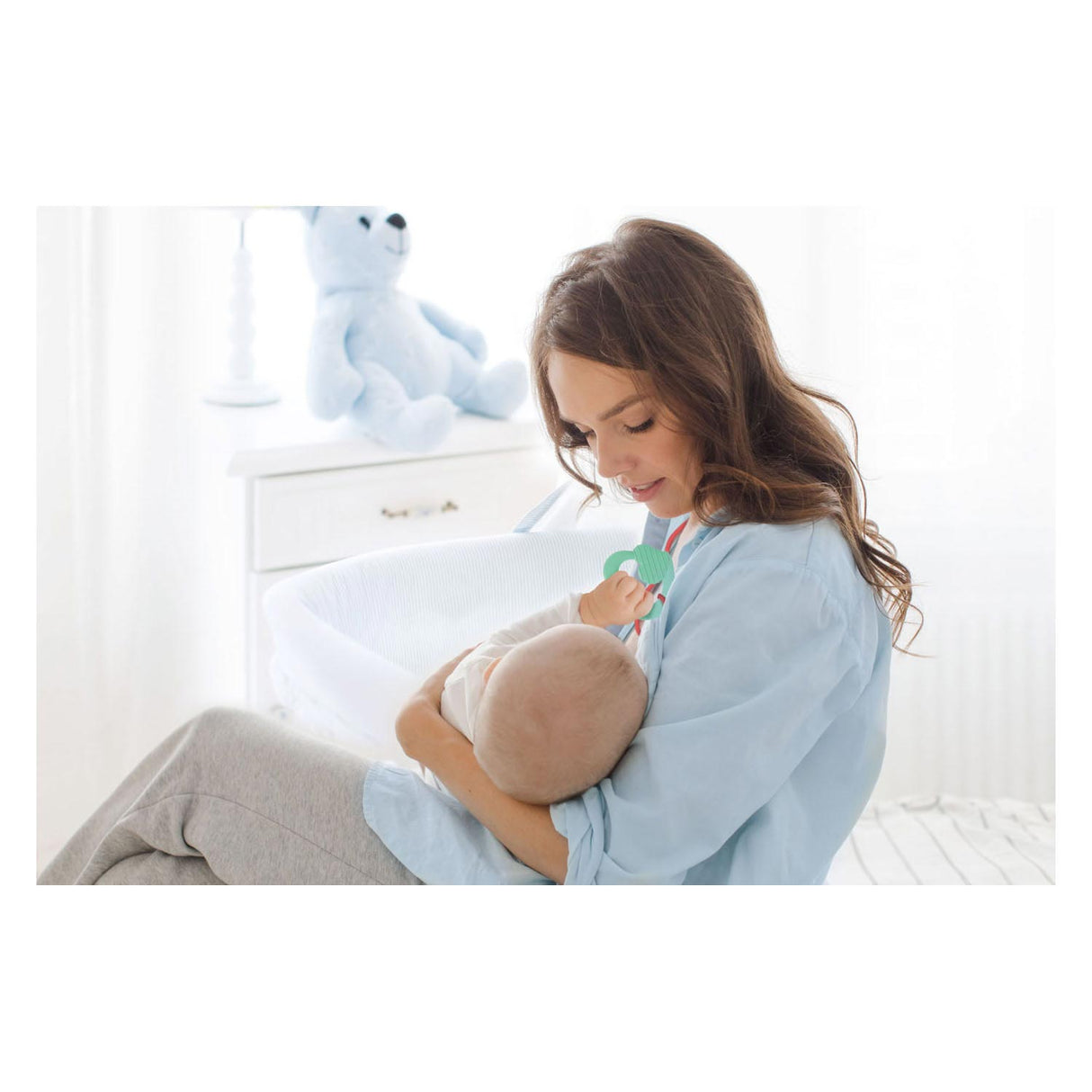 Clementoni Baby Cuddle Cloth Rabbit