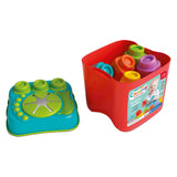 Clementoni Baby Clemmy Sensory Bucket With Blocks