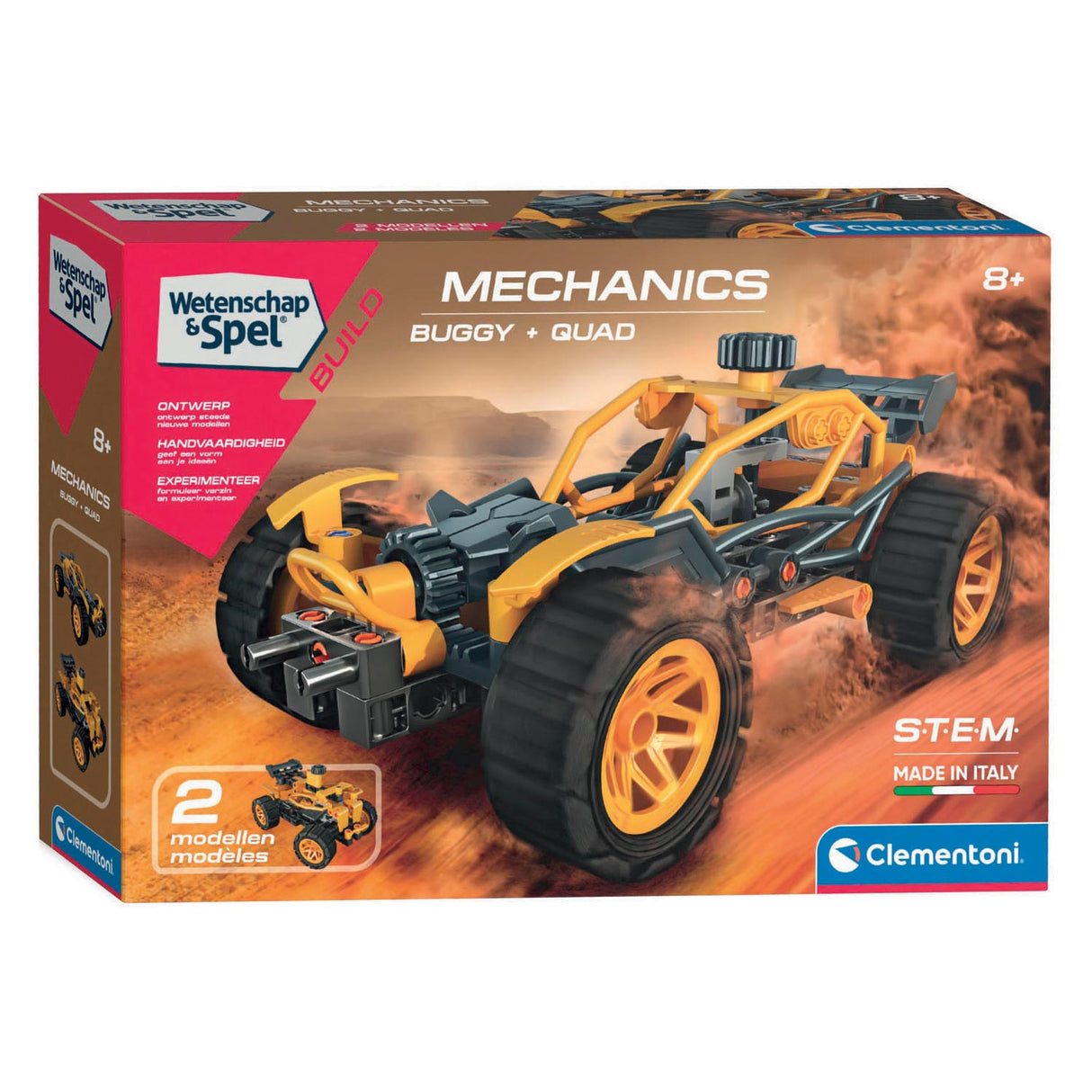 Clementoni Science Game Mechanics - Buggy Quad