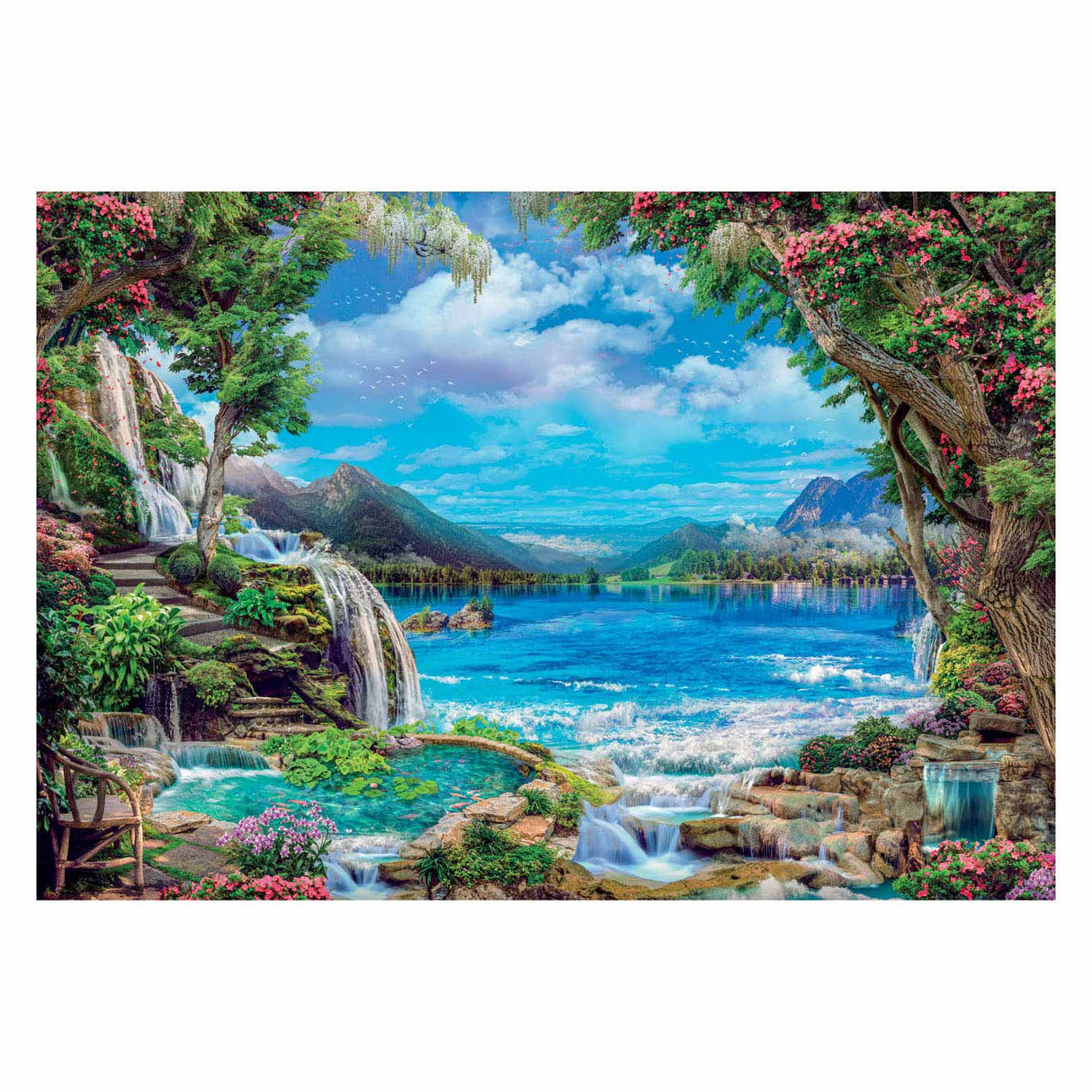 Clementi Jigsaw Puzzle Paradise on Earth, 2000st.
