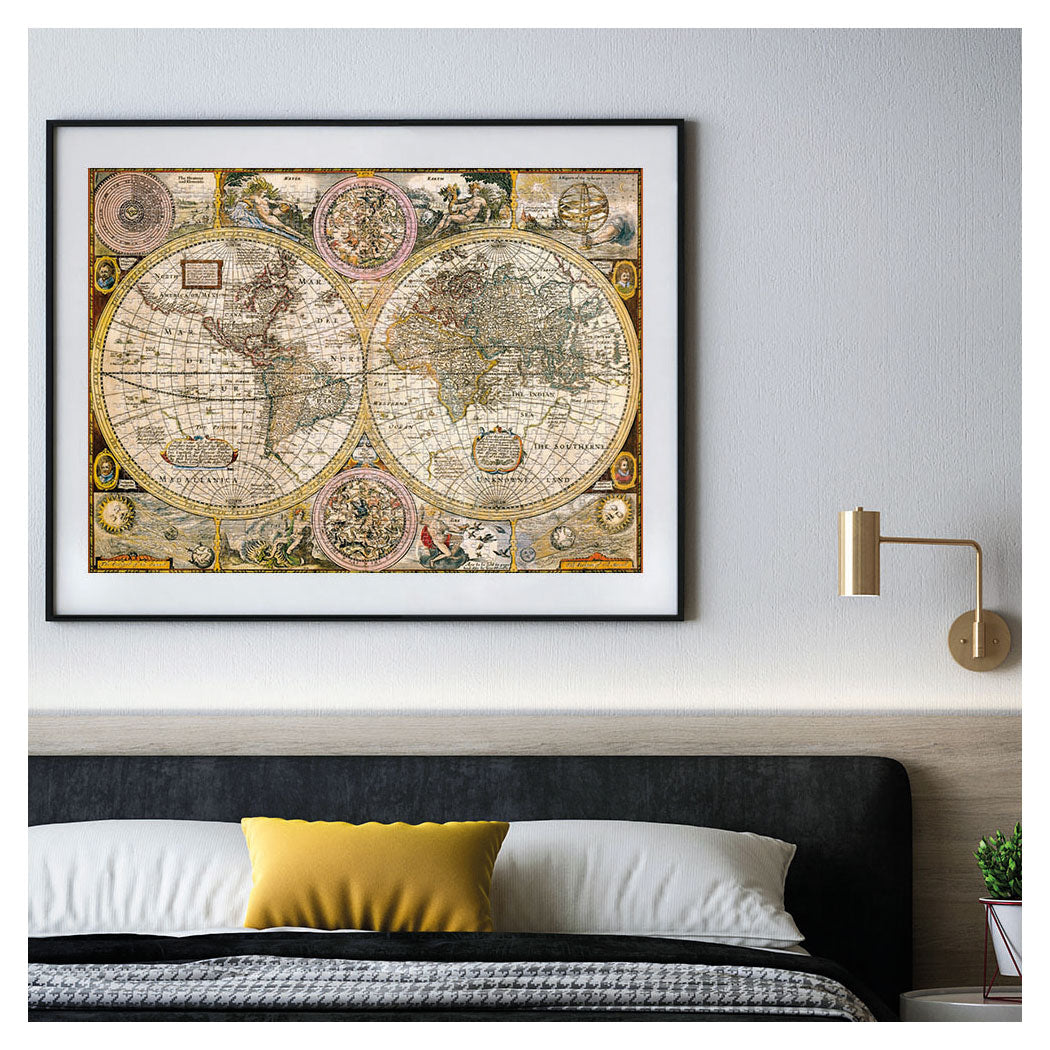 Clementoni Puzzle Antique Map World, 3000st.