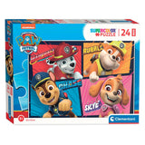 Clementononi Maxi Jigsaw Duzzle Paw Patrol, 24 vnt.