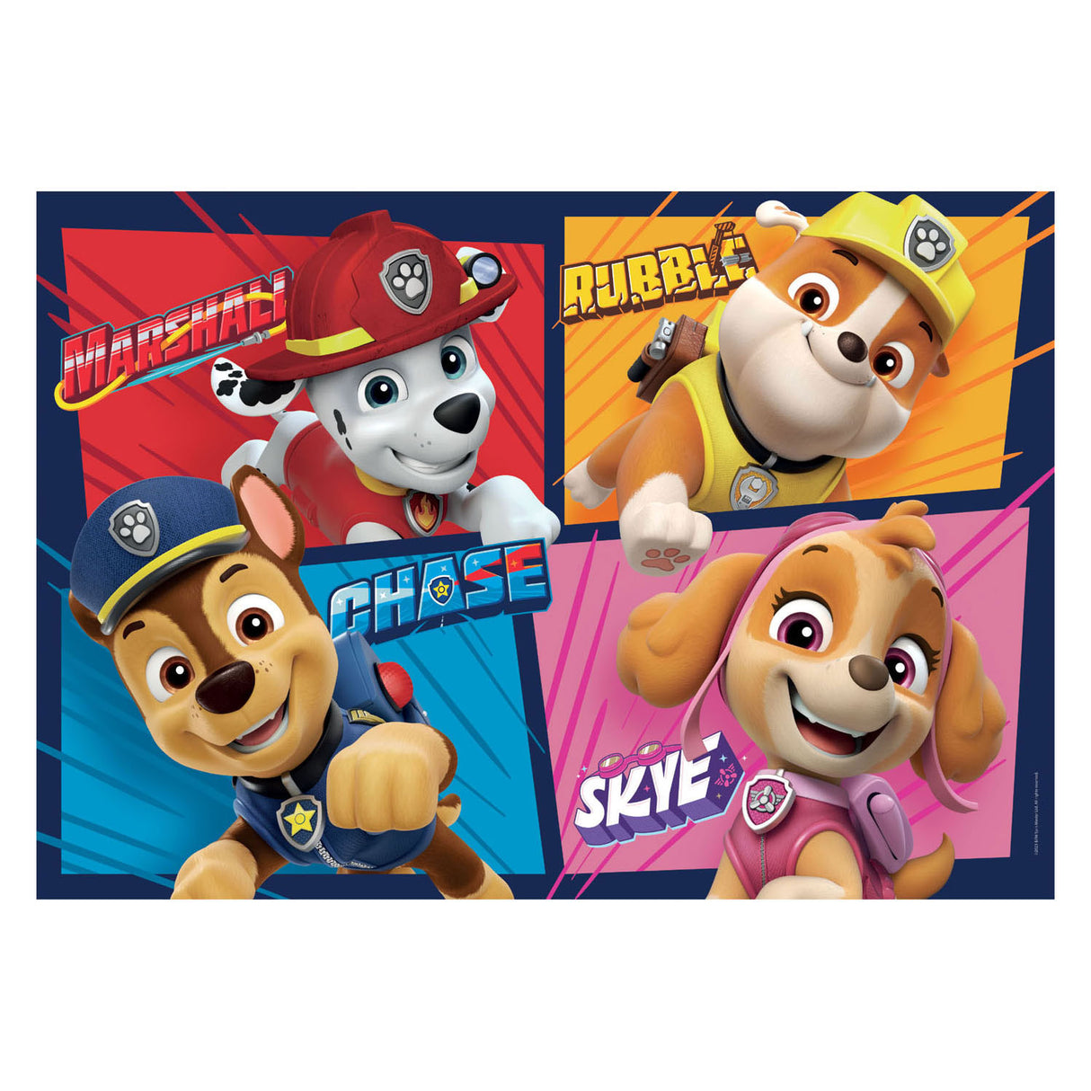 Clementononi Maxi Jigsaw Duzzle Paw Patrol, 24 vnt.
