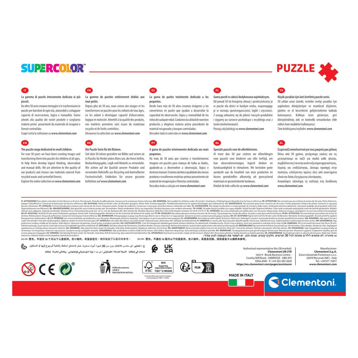 Clementoni Jigsaw Puzzle - Paw Patrol, 104st.