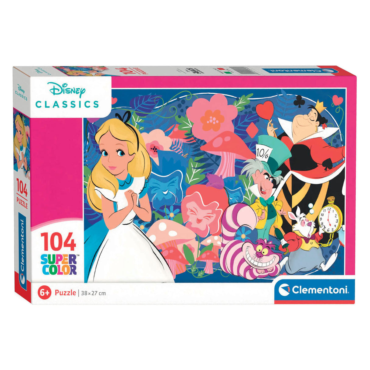 Cleemonii Jigsaw Puzzle Disney - Alice a Wonderland, 104st.