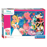Cleemonii Jigsaw Puzzle Disney - Alice a Wonderland, 104st.
