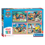 Clementoni Puzzles Paw Patrol, 4in1