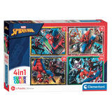 Clemenstoni Puzzles Marvel Spiderman, 4in1