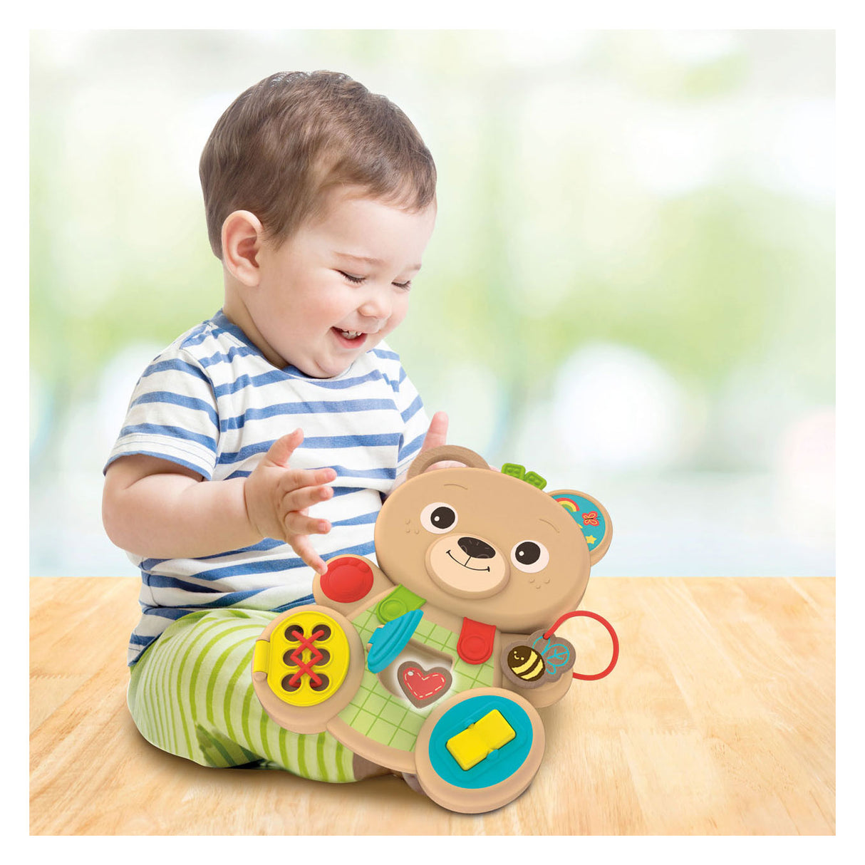 Clementoni Montessori leanbh Béar gnóthach