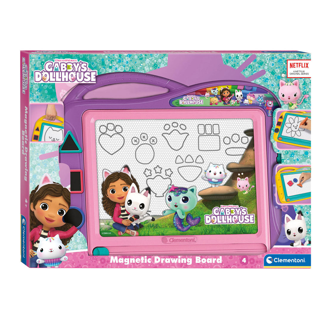 Clementoni Gabby's dollhouse Magnetic drawing board