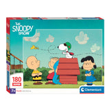 Clementoni quebra-cabeça amendoim snoopy, 180 unid.
