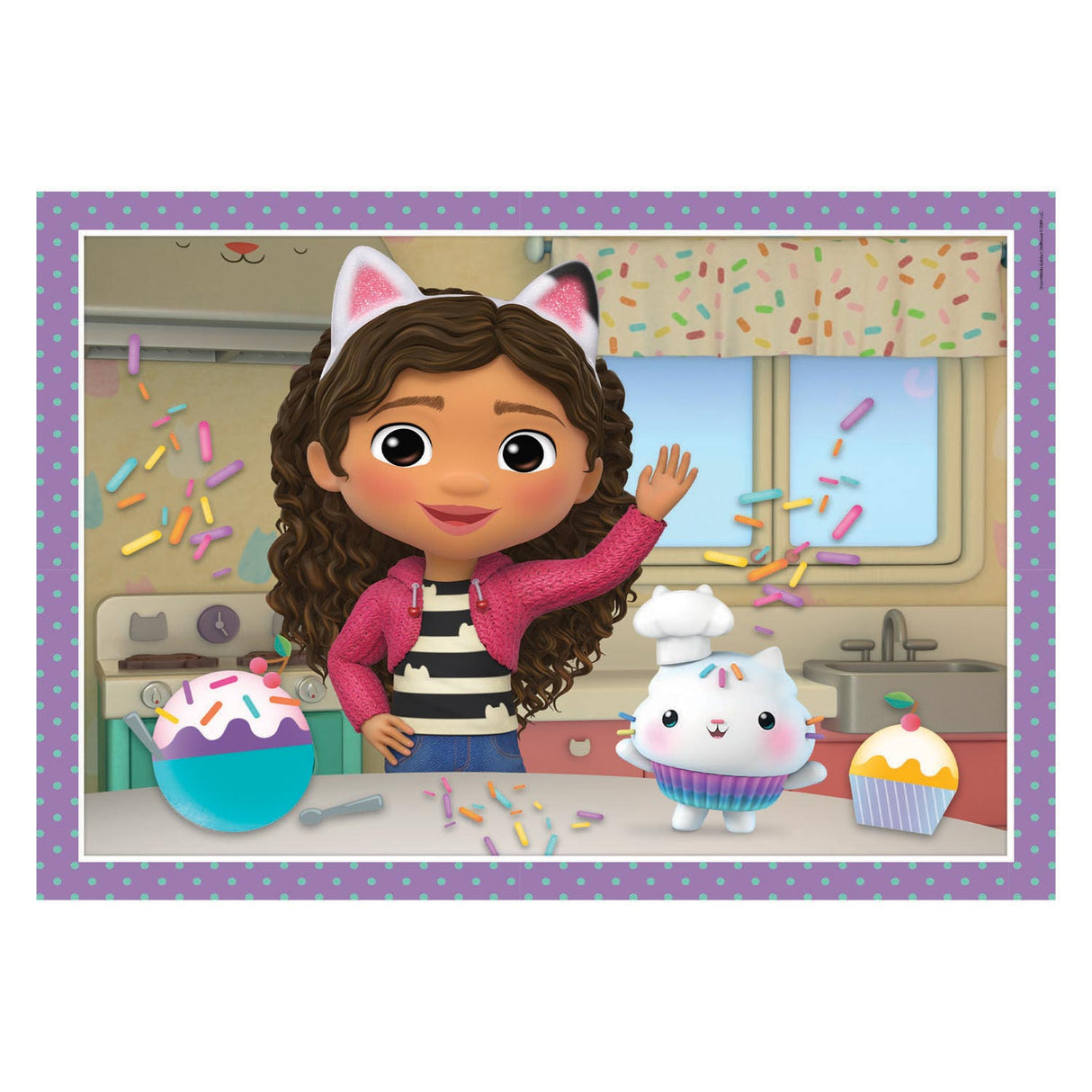 Clementoni 4in1 Puzzle Gabby's dollhouse