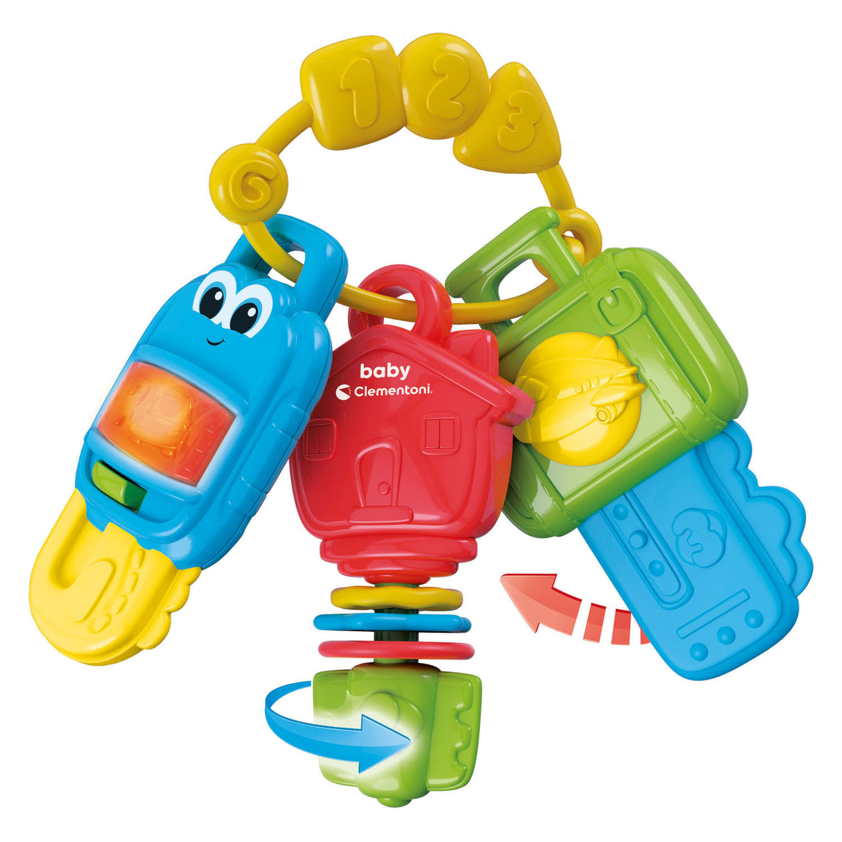 Claves electrónicas de Baby Clementoni