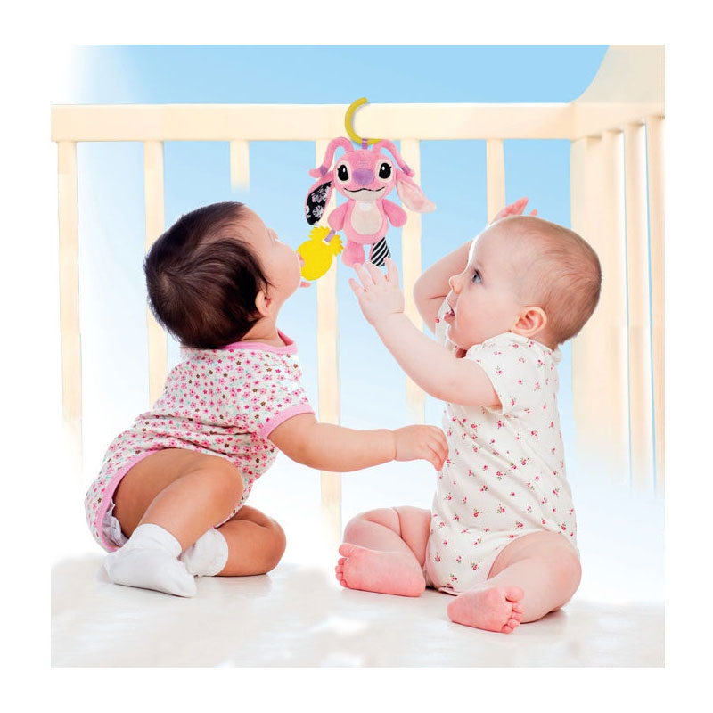 Clementoni Stitch Angel Soft chrastítko