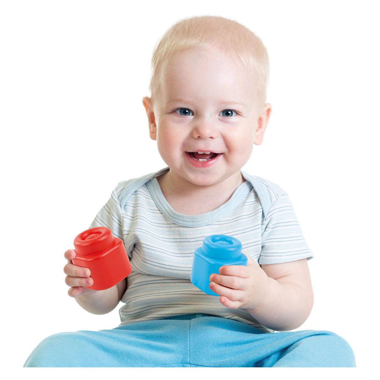 Clementoni baby soft clemmy blocks with storage bag, 20dlg.