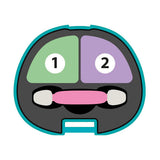 Clementoni beprotiškai prašmatnūs akių šešėliai leopardo makiažo dėžutėje