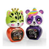 Clementoni Crazy Chic Nail Polish Orange Purple, 2st.