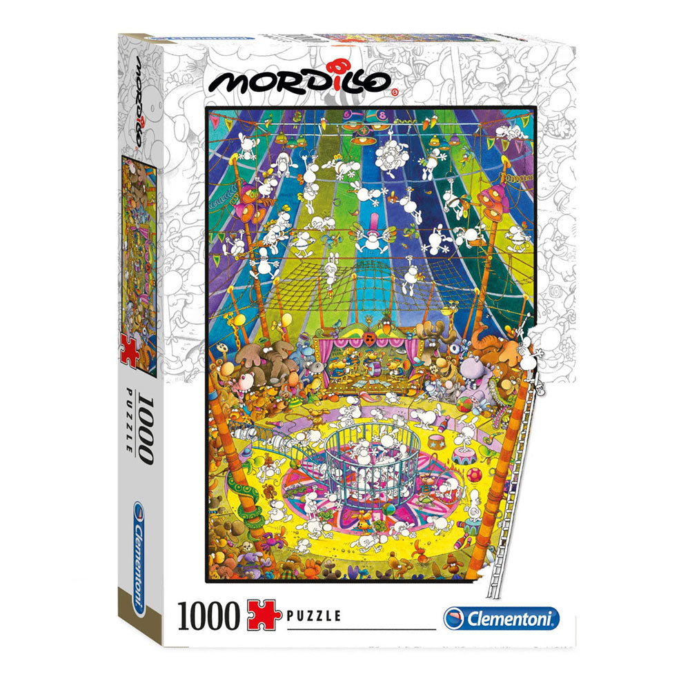 Clementoni puzzle puzzle Mordillo The Show, 1000st.