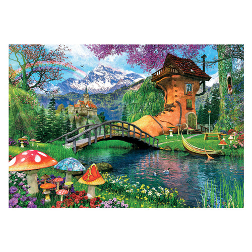 Clementoni jigsaw puzzle The Old Shoe House, 500st.
