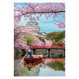 Clementoni jigsaw puzzle himeji castle in spring, 1000 pcs.