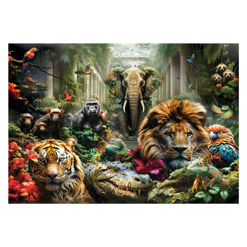 Clementoni puzzle mytická džungle 1000 kusů