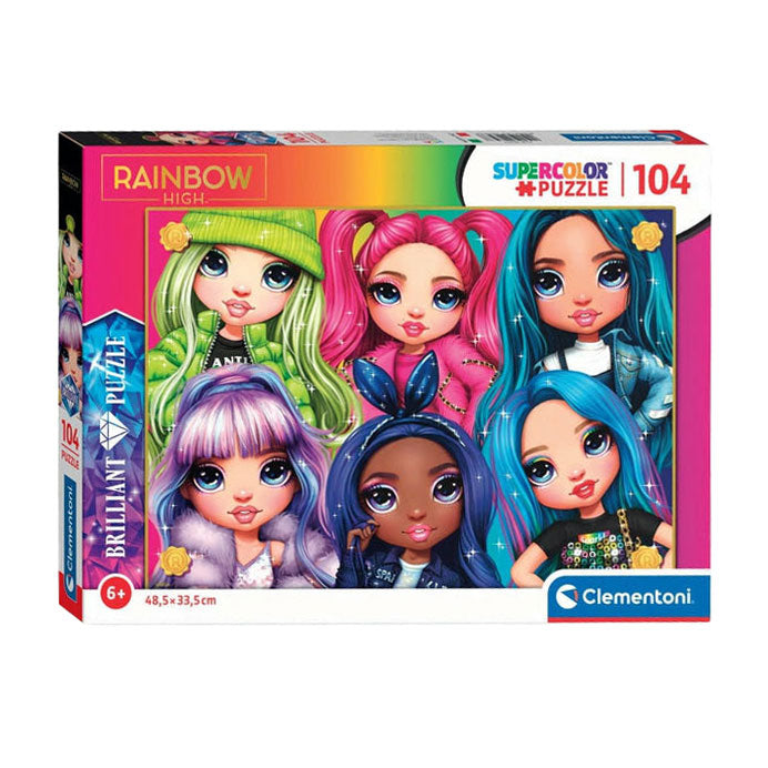 Clementoni Jigsaw Puzzle Brilliant Rainbow High, 104st.