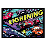 Puzzle clementoni puzzle super colori luci luminose - auto, 104st.