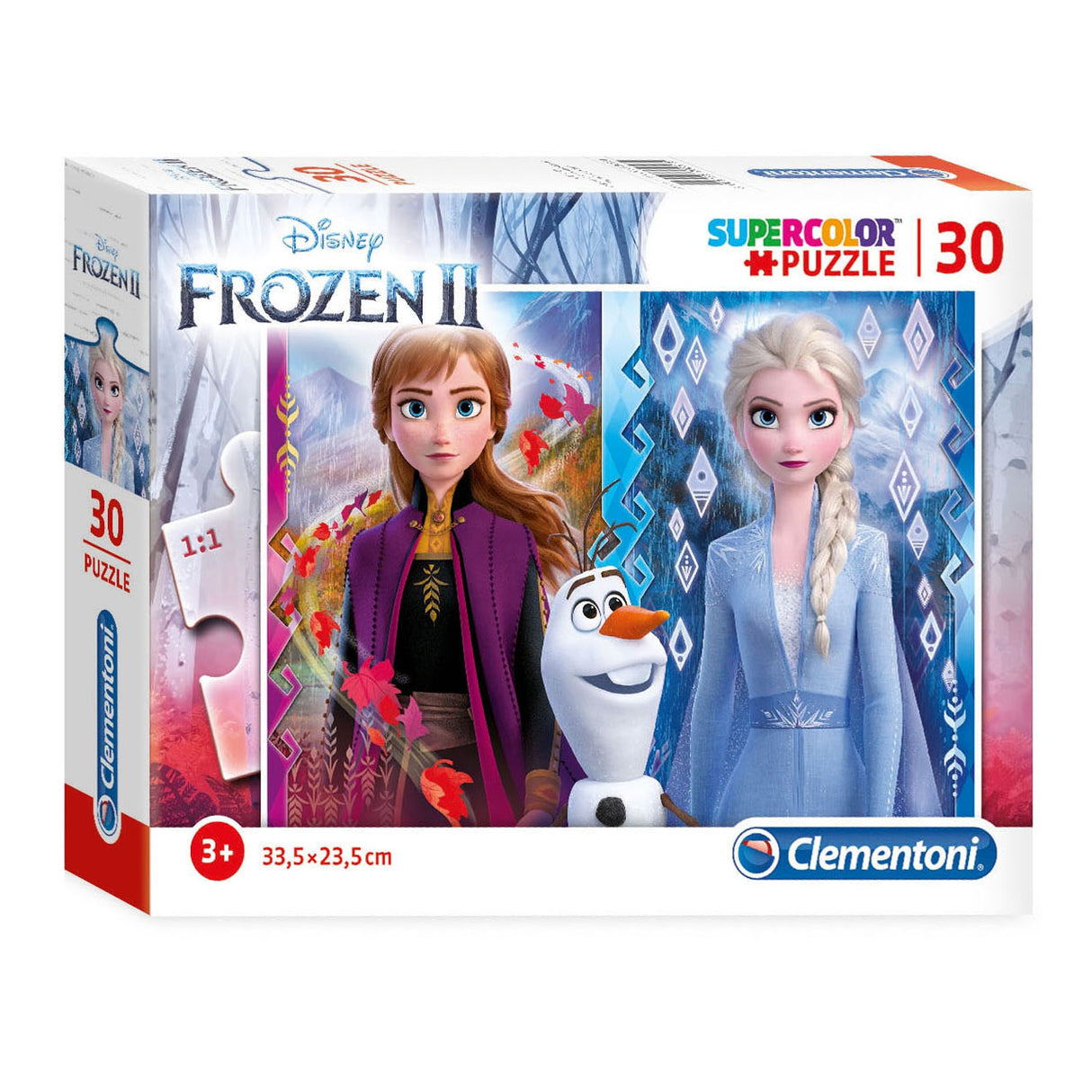 Clementoni Jigsaw Puzzle Super Farbe Frozen II, 30st.