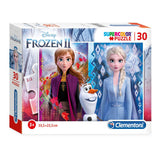 Clementoni Jigsaw Puzzle Super Farbe Frozen II, 30st.