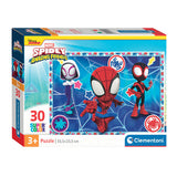 Clementoni jigsaw puzzle super color marvel spidey, 30 pcs.