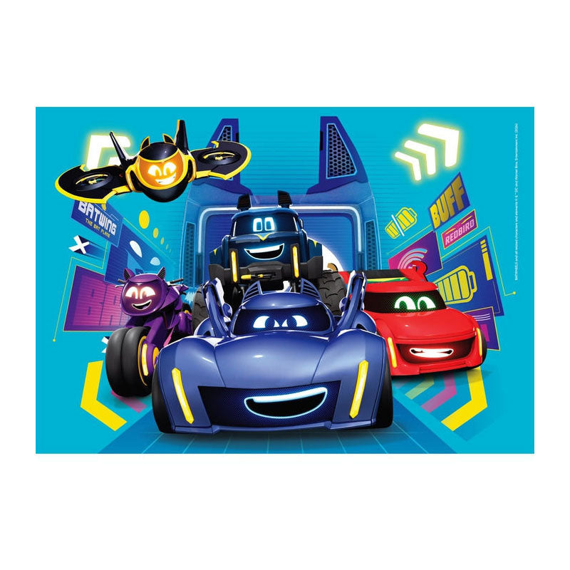 Clementi Jigsaw Puzzle Super Color Batwheels, 2x60st.