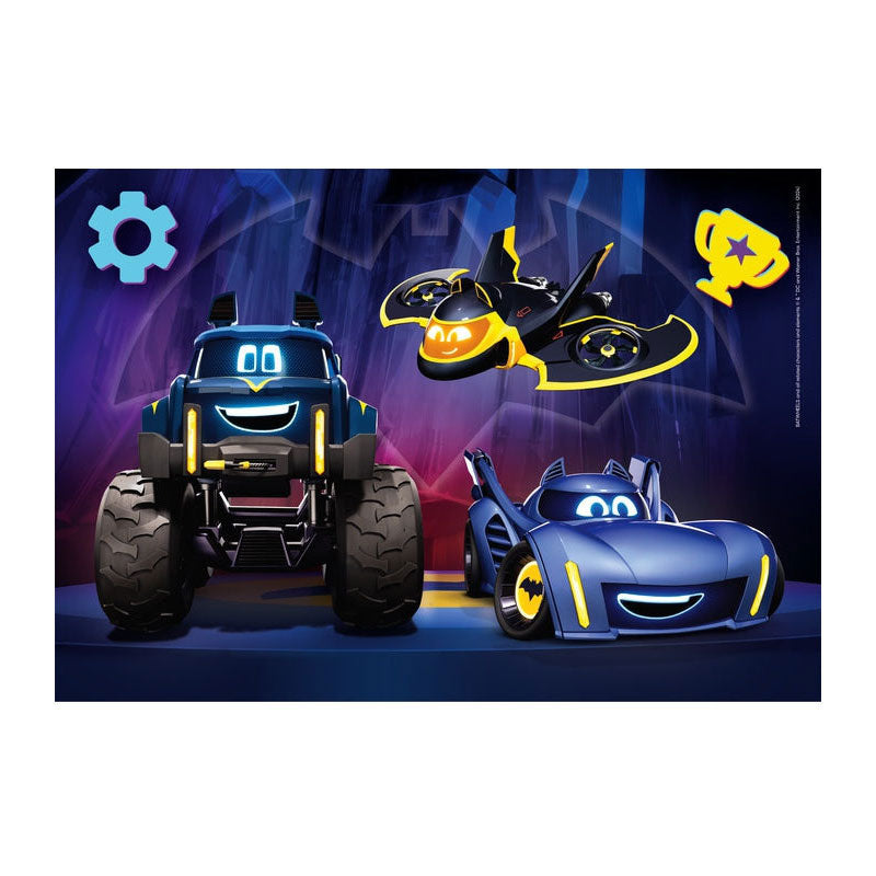 Clementi Jigsaw Puzzle Super Color Batwheels, 2x60st.